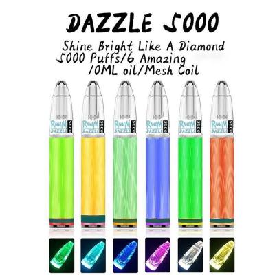 China Randm Dazzle 5000 Puffs Disposable Pod Device Kit E-cigarette Rechargeable Battery Prefilled 10ml Cartridge Vape Pen for sale