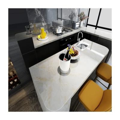 China Wholesale 3d Effect Designs Self Adhesive Vinyl Marble Contact Paper Tabletop Modern Marble Wallpaper for sale