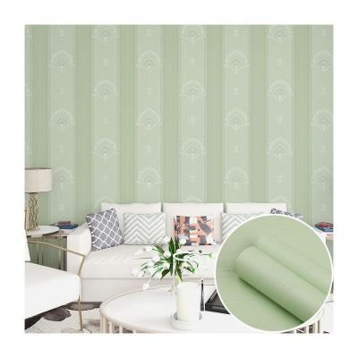 China Modern waterproof deep embossed pvc 3d decoration vinyl print home wallpaper floral custom washable wallpaper for sale