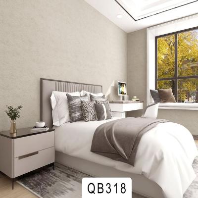 China European style 68cm beige wallpaper 3d color wallpaper cream color wallpaper waterproof self-adhesive wallpaper for sale