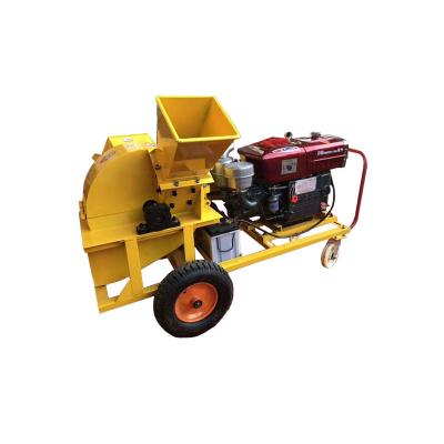 China wood crushing in small chips chipper shredder/garden wood shredder diesel wood chipper/log wood shredder for sale