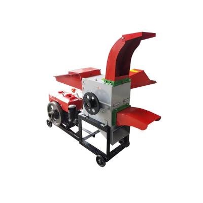 China Chaff Cutter Diesel Engine Grass Animal Feed Corn Grinder Mixing Machine for sale