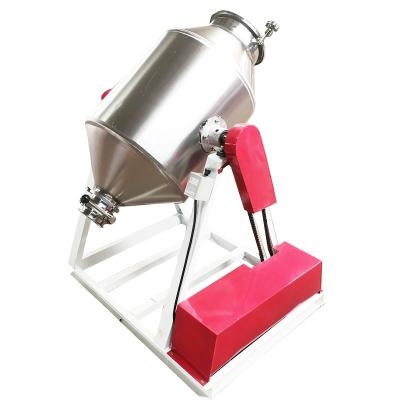 China Double Cone Powder Mixer Flour Food Powder Premix Blender Machine Cone Mixing Equipment for sale