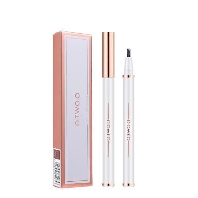 China Lady Eye Brow Pencil Trident Graceful Eyebrow Pen Waterproof Cosmetics Factory Direct Selling for sale