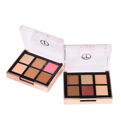 China High Quality Waterproof Blush Multifunctional Eyeshadow Disc Makeup Eyeshadow Palette for sale