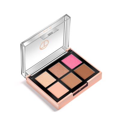 China Good Waterproof China Blush Makeup Lovers Style Make Up Eyeshadow Multifunctional Eyeshadow Palette for sale