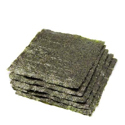 China De donkergroene Geroosterde Sushi Nori van Algas Nori For Sushi Natural Seaweed Aroma Te koop