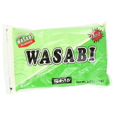 China Wasabi Powder Powderwasabi Wasabi Powder 1kg Wasabi Powder Seasoning Spicy 1KG Bag Green Pure Wasabi Powder ABC Grade for sale