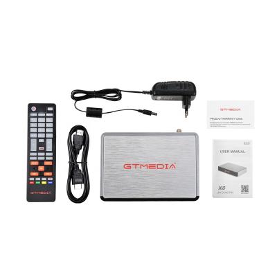 China New DVB-S2X GTMEDIA X8 2020 High Performance DVB-S2X IPTV Satellite Set Top Box For Europe for sale