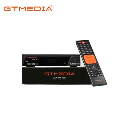 China GT media V7 PLUS DVB-S2+T2 1080P H.265 support YouTube cccam newcam via USB Wifi dongle V7 PLUS for sale