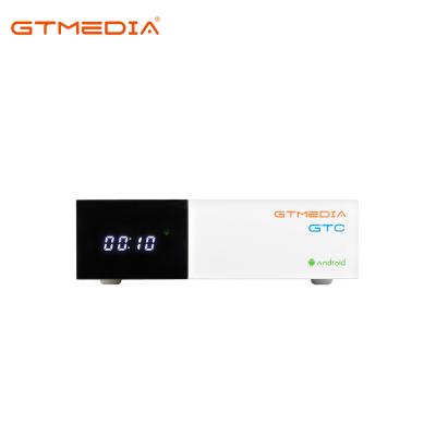 China Original Factory GTMEDIA GTC TVbox Set Top Box Netflix Android TV Satellite Box with DVB T/T2 DVB S DVB C GTC for sale