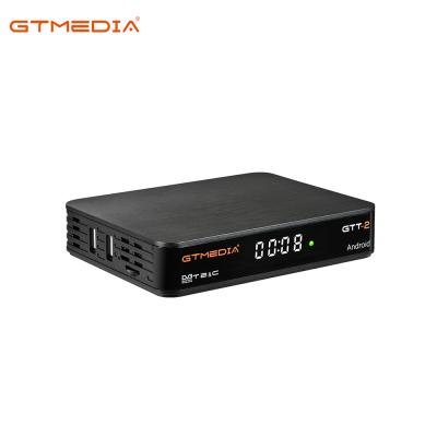 China H.265 GTMEDIA GTT-2 Android 6.0 TV BOX DVB-T/T2 Install dvb T2 android tv box google play digital receiver tv for sale