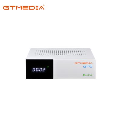 China Digital Support 4K Android+DVB-S2+T2/Cable/ISDB-T GTmedia GTC New GTC Android 6.0 TV Box 2G RAM16G ROM TV Receiver Model for sale