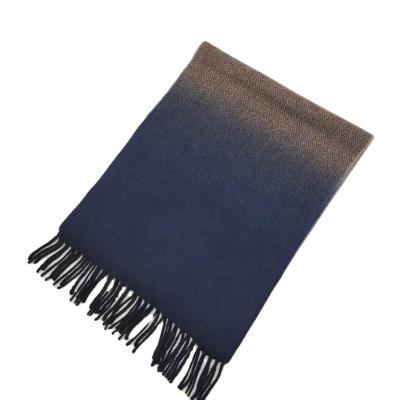 China Cashmere Wool Blend Herringbone Scarf Long By Size for sale