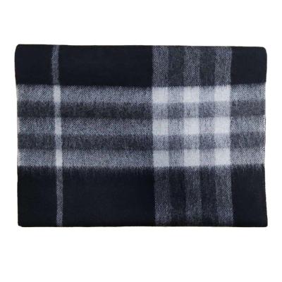 China Cashmere European American Wool Lattice Running Scarf for sale