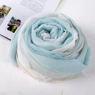 China wool & Muslim Hijab Hot Sale Fashion Cashmere Wool Cashmere Scarf Hijabs All Popular World Women Solid Color All Color Trend Element Spring OEM for sale