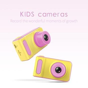 China 2.0 Inch Screen Kids Camera Toys Time /Date Stamp With 5 Games And 10 Views Cartoon Children Camera Vtech Similar Camera for sale