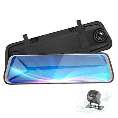 China Newest and Best 10inch Car Dash Cam Dash Touch Screen 10inch Front and Rear Camera Night Vision Car Camera Recorder Full HD 1080P Driver Recorder for sale