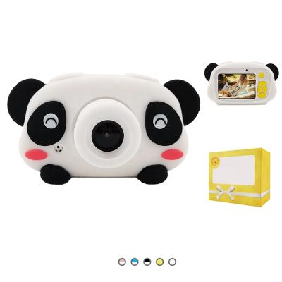 China 2021 Panda Duck Rabbit Penguin Smart Real Function Cartoon Film Recording Mini Digital Camera With Memory Kids Camera 1080P Card Children Camera for sale