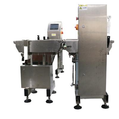 China 304 Stainless Steel Check Weight Conveyor Digital Bottle Food Scale Testing Machine for sale