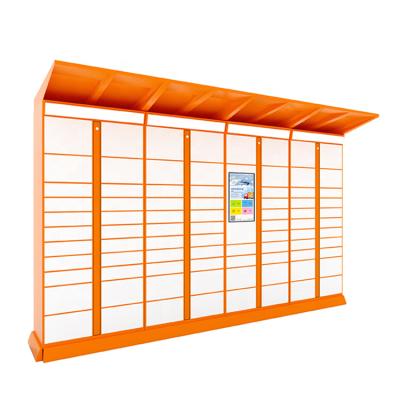 China 0.8-1.2mm Galvanized New Professional Smart Express Sheet Cabinet Intelligent Parcel Delivery Locker For Office Building for sale