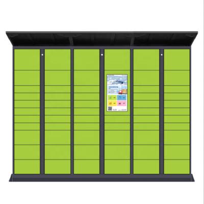 Chine Factory Outdoor Smart Express Supply Smart Software Parcel Supermarket Cabinet Package Delivery Cabinet à vendre