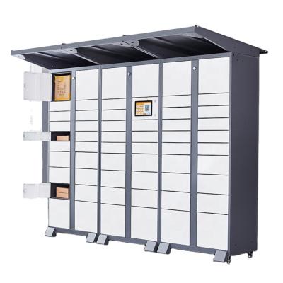 Chine Smart Electronic Supermarket BAIWEI Metal Locker Parcel Locker Express Mail Delivery Mail Locker System With Software à vendre