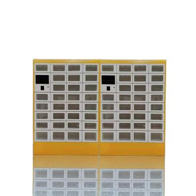 China Cold Rolled Steel Food Refrigerated Electronic Takeaway Locker Food Locker Parcel Delivery Smart Locker for sale