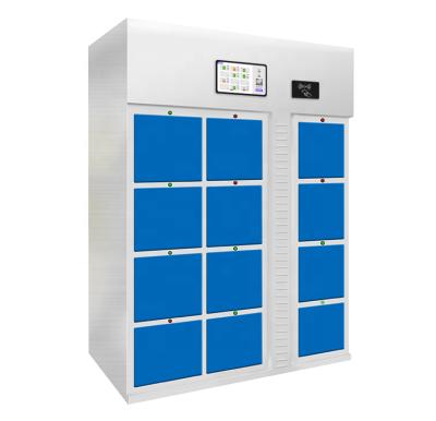 China Professional Smart Intelligent Battery Sheet Manufacturer 0.8-1.2mm Galvanized Changing Cabinet for sale