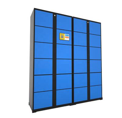 China Electronic Smart Storage Locker Parcels Parcel Supermarket Metal Cabinet Wardrobe Locker Luggage For School Gym Laundry for sale