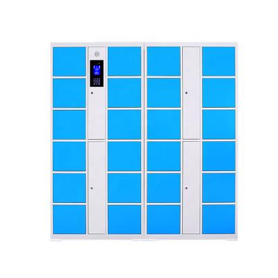 China 0.8-1.2mm Galvanized Metal Sheet Small Beach Fingerprint Locker Customized Gym Digital Gym Locker Intelligent Electronic Steel Cabinet Smart System for sale