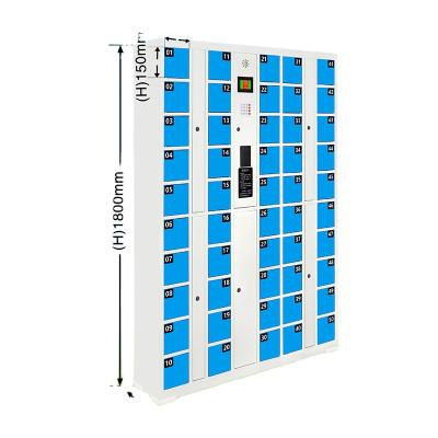 China Face Recognition Smart Mobile Phone Lockers 0.8-1.2mm Galvanized Sheet Phone Locker Filler Locker for sale