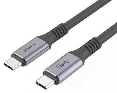 China Strong Magnetic;Fast Charging Speed USB C 40gbps cable USBC Cable 20v 5a 100W Transmission thunderbolt USB4.0 durable nylon braiding type-c data cables for macbook for sale