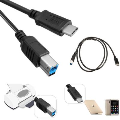 China Video Game Player USB 3.1 Type-C (USB-C) cable to micro USB3.0 B male cable 1 m  for HDD/SSD for sale