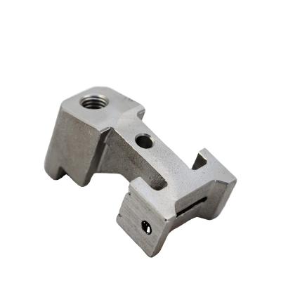 China Automotive Parts Saet Car Bracket Automotive Seat Bracket Seat Bracket Cast Steel Precision Casting CNC Machining Tapping Drilling for sale