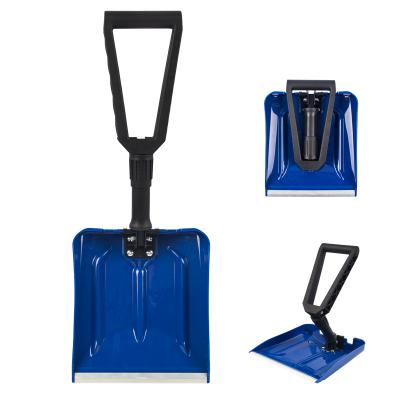 China Plastic Foldable Anti-Slip Handle Snow Shovel Garden Multitool Snow Shovel for sale