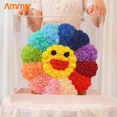 China Good Quality Ammy Newest Rose Flower In 2021 Suits Girlfriend And Wife Gifts Sn For Girlfriend Birthday for sale