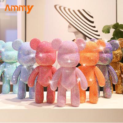 China Fashionable Valentine's Day Gifts Ammy Diamond Violent Bears and Cute Doll 23cm, 18cm, 51cm, 35cm, 75cm Teddy Bear Violent Bear for sale