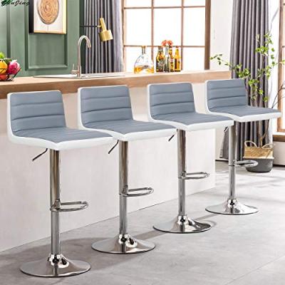 China Modern High Quality Bar Furniture Bar Stool Chair PU Leather Barstool Cork Bar Stool Chair Barstool Cork Bar Stool for sale