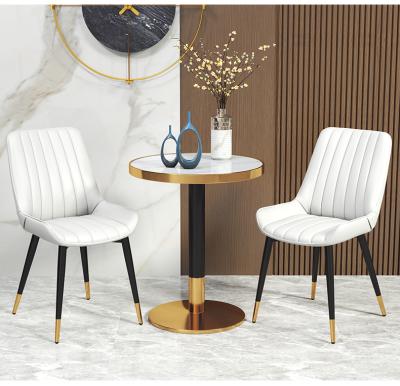 China Hot Sale New Design Adjustable Modern Restaurant Furniture Cheap Fabric (Size) Dining Chairs Bag Soft Chair for sale