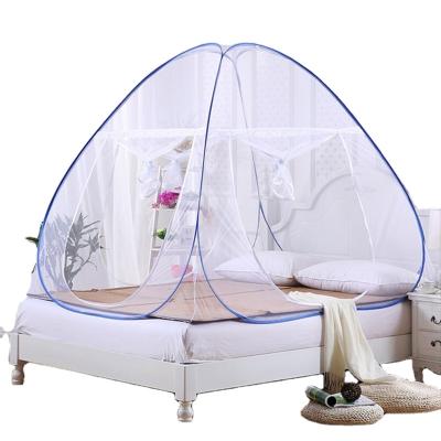 China Home Mosquito Nets Large Beds Folding Foldable Double Door Stand Automatic Noise Mosquito Net for sale