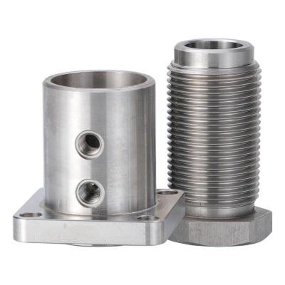 China Kunyuan Circular Connector Customized Hex Nipple Pipe Fitting Stainless Steel Male Thread Forging Pipe Fitting for sale