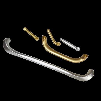 China Forged door handle door & Customized aluminum parts kunyuan hot forged window handles forged aluminum forged door handle for sale