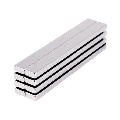 China Ndfeb 3mm Industrial Neodymium Magnet Flat Bar Magnet For Industrial, 60x10x3 Mm Neodymium Blocks Magnetic Bar Thin Neodymium Magnet n52 for sale