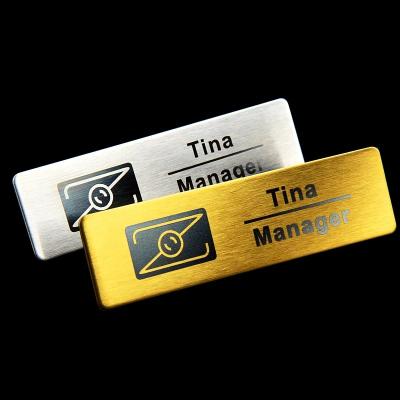 China Industrial Magnet Magnetic Name Badge Button Magnet Super Strong Custom Nametag for sale