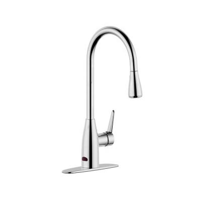 China Sense Faucets Single Handle Pull Out Automatic Sensor Kitchen Sink Faucet Faucet And Mixer For Sink for sale