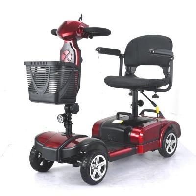 China 4 wheel unisex popular electric scooter foldable scooter for the elderly for sale