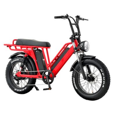 China Aluminum Alloy Electric Bike Mountain Scooter With Big Power Off Road Scooter Electric Bicycle And Thick Tires Comfortable Bike for sale