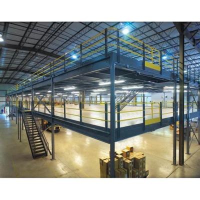 China Multi-Layer Corrosion Protection Mezzanine Floor Racking Platform Supports Material Handling In Distribution Centers for sale