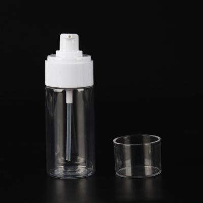 China BEAUTY PACKAGING 80ml PET Cosmetic Empty Plastic Clear Bottle Plastic Pump Spray Bottles With Sprayer And Cover for sale